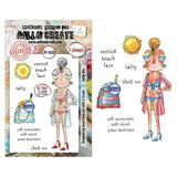 Aall and Create Dee Infiltered A7 Stamp Sets Salty Dee by Janet Klein (AALL-TP-1439)