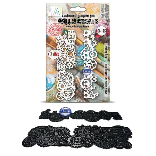 Aall and Create Cog Wheel Die-Cutting Die Set Cog Engine by Autour De Mwa & Co (AALL-DI-125)