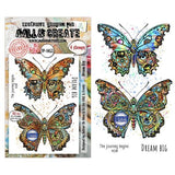 Aall and Create Gearlight Core A6 Stamp Sets Dream Big by Autour De Mwa & Co (AALL-TP-1453)