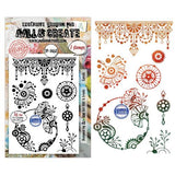 Aall and Create Cercle De Couleurs A6 Stamp Sets Cercle by Azoline (AALL-TP-1460)