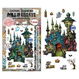 Aall and Create Whispers of Halloween A6 Stamp Sets Phantom Keep by Autour De Mwa & Co (AALL-TP-1503)