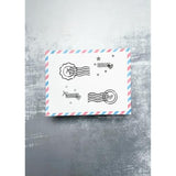 The Ton Stamps - Postage: Stripes Stencils