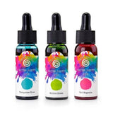 Cosmic Shimmer Art Pop Water-Based Inks, Set of 3 Bright Colours (55-IKB002-S3)