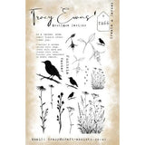 Tracy Evans Create A Garden A5 Stamp (TE066)
