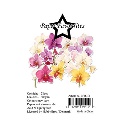 Paper Favourites Die-Cuts A7 Orchidea (28pcs) (PFD043)