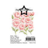 Paper Favourites Die-Cuts A7 Peony (28pcs) (PFD044)