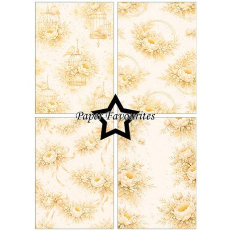 Paper Favourites Peony A5 Paper Pack (PFA216)