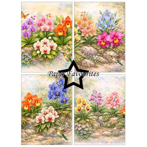 Paper Favourites Orchidea A6 Paper Pad (PFA615)