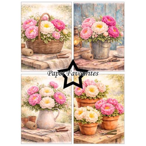 Paper Favourites Peony A6 Paper Pad (PFA616)
