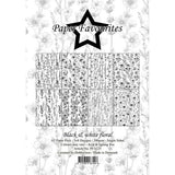 Paper Favourites Black & White Floral A5 Paper Pack (PFA225)