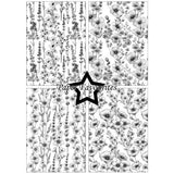 Paper Favourites Black & White Floral A5 Paper Pack (PFA225)