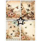 Paper Favourites Bumble Blooms A6 Paper Pack (PFA625)