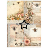 Paper Favourites Bumble Blooms A6 Paper Pack (PFA625)