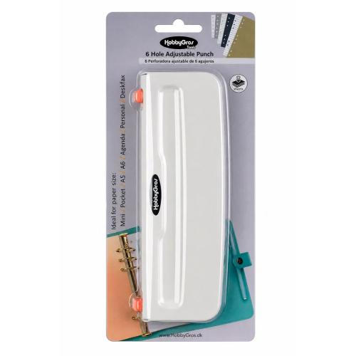 Hobbygros 6 Hole Punch (HGT049) - Postage as per Actual