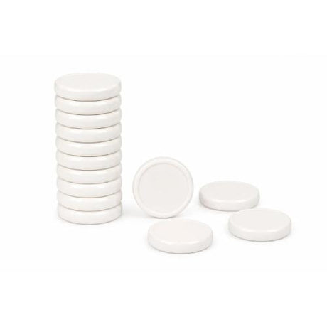 Hobbygros Disc Binding Rings White 28mm (11pcs) (HGT052)