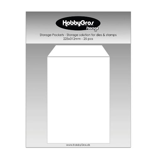 HobbyGros Storage Storage Pockets 225x312mm (25pcs) (SS148)
