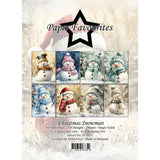 Paper Favourites Christmas Snowman A6 Paper Pack (PFA632)