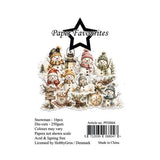 Paper Favourites Die-Cuts A7 Snowman (16pcs) (PFD064)