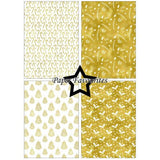 Paper Favourites Gold Christmas A5 Paper Pack (PFA235)