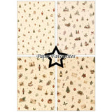 Paper Favourites Retro Christmas A5 Paper Pack (PFA237)
