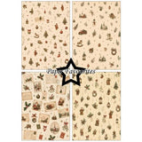 Paper Favourites Retro Christmas A5 Paper Pack (PFA237)