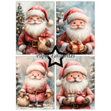 Paper Favourites Cute Santa A6 Paper Pack (PFA642)