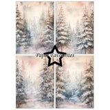 Paper Favourites Winter Forest A6 Paper Pack (PFA645)