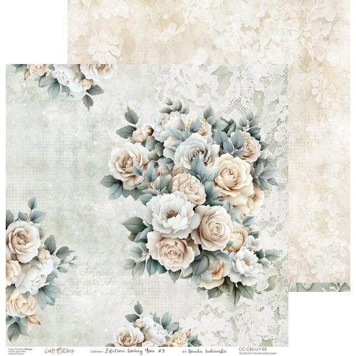 Craft O'Clock Lifetime Loving You 12x12 Inch Paper Set (CC-C82-LLY-00) - Postage as per Actual