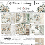 Craft O'Clock Lifetime Loving You 8x8 Inch Paper Set (CC-C82-LLY-07)
