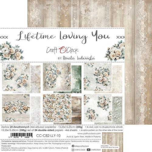 Craft O'Clock Lifetime Loving You 6x6 Inch Paper Set (CC-C82-LLY-10)