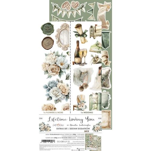 Craft O'Clock Lifetime Loving You Extras Set Mix (CC-C82-LLY-13) - Postage as per Actual