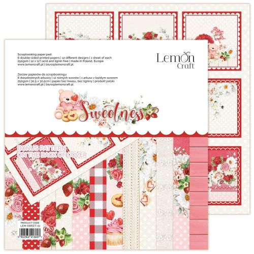 LemonCraft Sweetness 12x12 Inch Paper Pad - Postage as per Actual