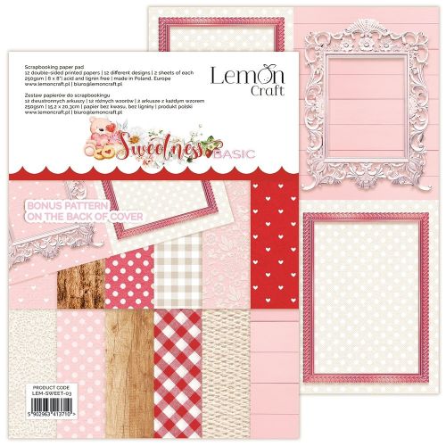 LemonCraft Sweetness Basic 6x8 Inch Paper Pad