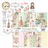 ScrapBoys Victorian Home 8x8 Inch Paper Pad