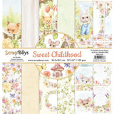 ScrapBoys Sweet Childhood 12x12 Inch Paper Pack - Postage as per Actual