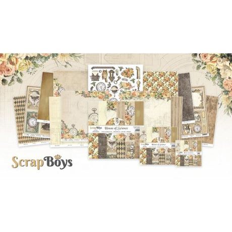 ScrapBoys House Of Science 6x6 Inch Paper Pad