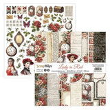 ScrapBoys Lady in Red 12x12 Inch Paper Pack - Postage as per Actual