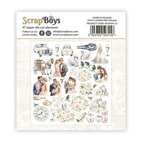 ScrapBoys Special Day Double Sided Die Cut Elements (47pcs)