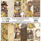 ScrapBoys Steampunk Journey 12x12 Inch Paper Pack (SB-STJO-08) - Postage as per Actual