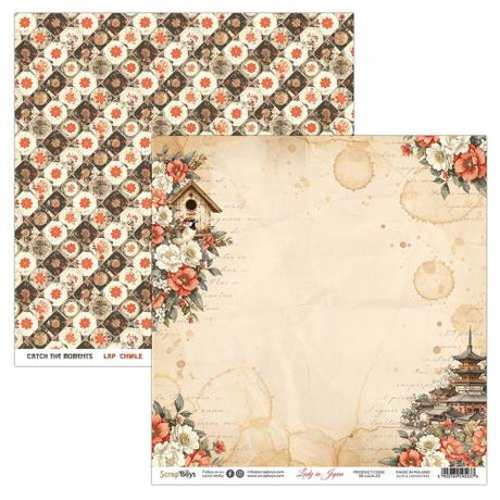 ScrapBoys Lady in Japan 12x12 Inch Paper Pad (SB-LAJA-08) - Postage as per Actual
