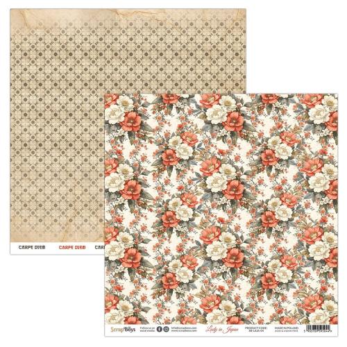 ScrapBoys Lady in Japan 8x8 Inch Paper Pad (SB-LAJA-10)