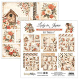 ScrapBoys Lady in Japan 12x12 Inch Art Journal (SB-LAJA-14) - Postage as per Actual