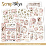 ScrapBoys Shabby Pack 2 6x6 Inch Pop Up Paper Pad (SB-SHPA2-11)