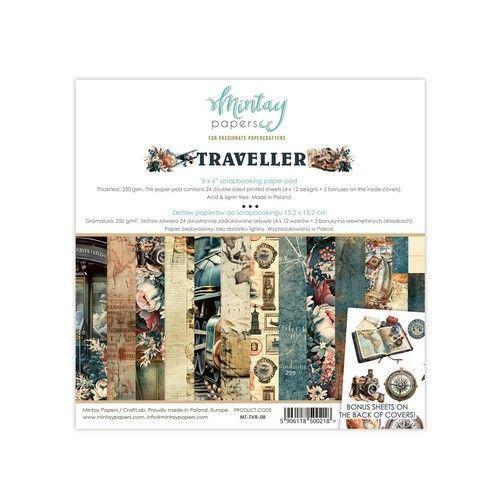 Mintay - 6 x 6 Paper Pad - Traveller (MT-TVR-08)