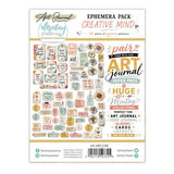 Mintay Art Journal Ephemera Pack Creative Mind (68pcs) (MT-ART-C08)
