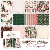 Mintay Season of Joy 12x12 Inch Scrapbooking Paper Set (MT-SOJ-07) - Postage as per Actual