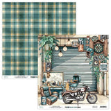 Mintay Man Cave 12x12 Inch Scrapbooking Paper Set (MT-MAN-07) - Postage as per Actual