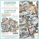 Mintay Creative Kit 1 Cardmaking 10 Masculine Cards (MT-KIT-C1) - Postage as per Actual