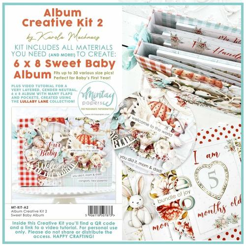 Mintay Creative Kit 2 Album Sweet Baby Album (MT-KIT-A2) - Postage as per Actual