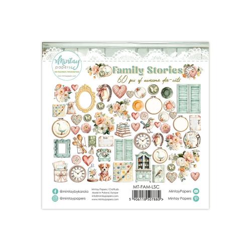 Mintay Family Stories Paper Die-Cuts (60pcs) (MT-FAM-LSC)